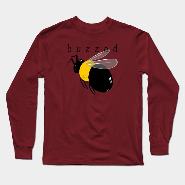 Buzzed Long Sleeve T-Shirt by Inktopodes